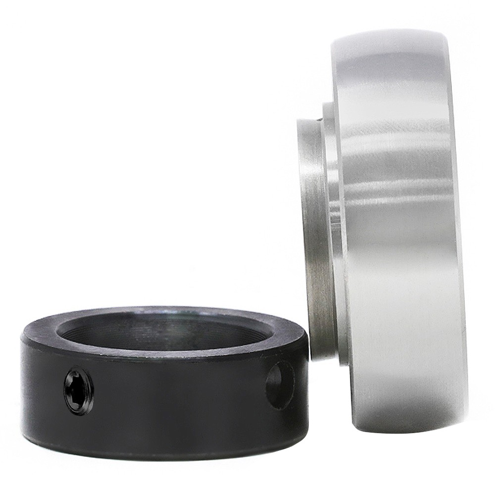 SA206-19 Insert Bearing 1-3/16″ Bore, Spherical OD, Lock Collar, No Lube Hole