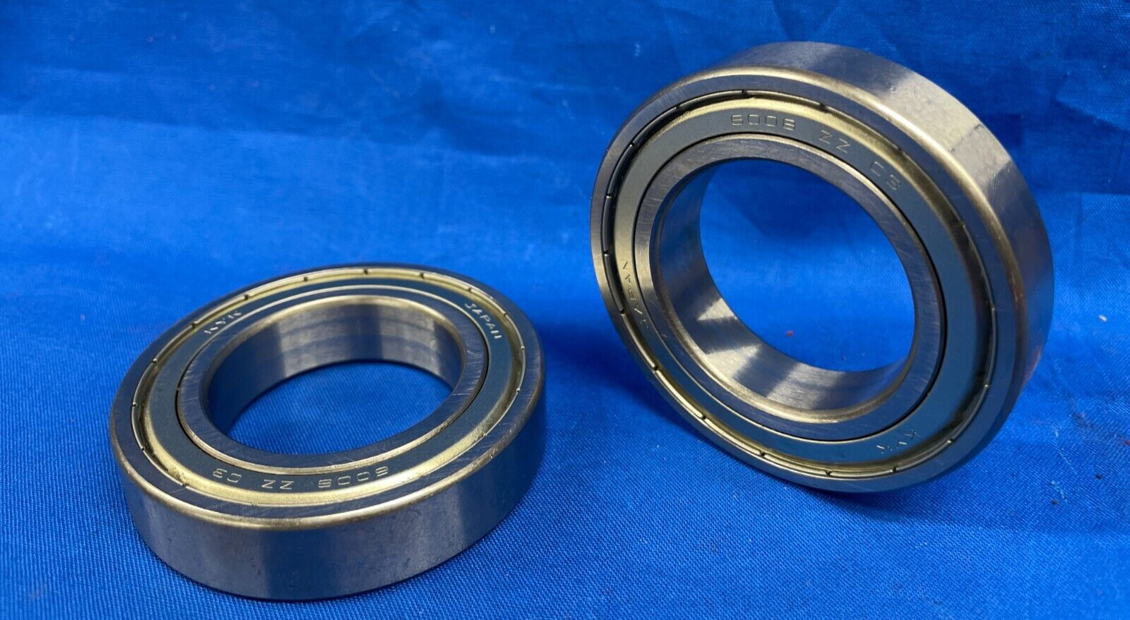 KYK DEEP GROOVE BALL BEARING 6008 ZZC3SRI-2 40MM X 68MM X 15MM * LOT OF 2 *