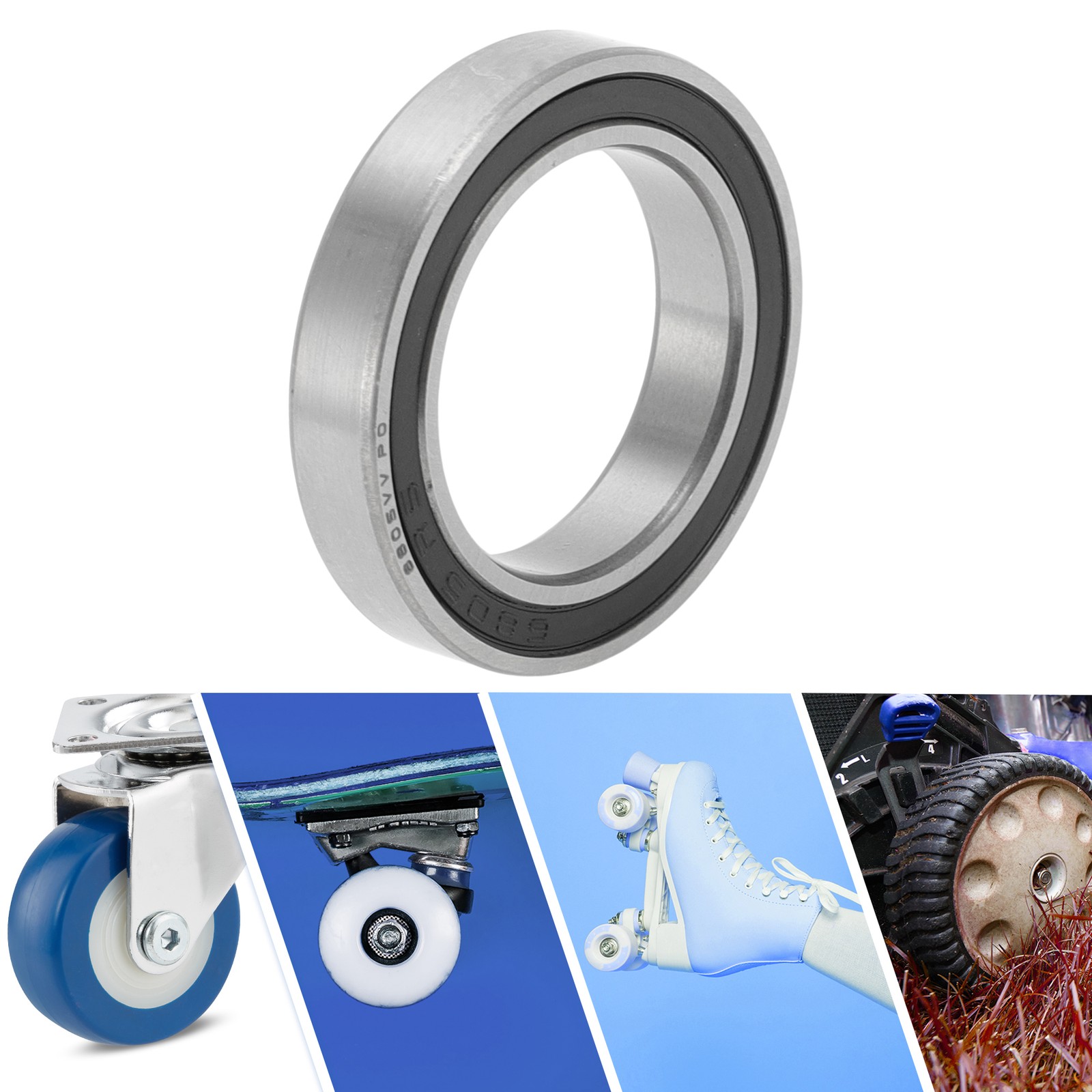 6805VV Deep Groove Ball Bearings P0 25x37x7mm 1 Pc Scooter Skateboard Wheel