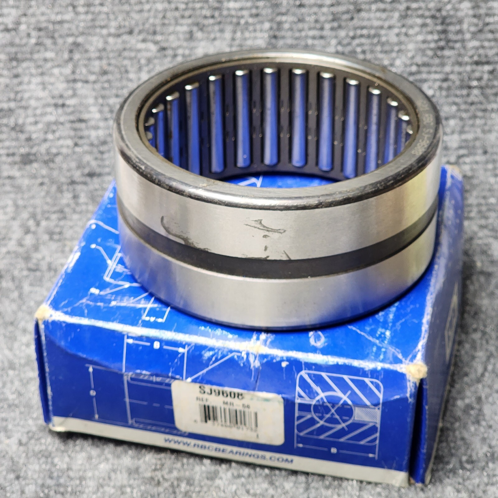 RBC SJ9608 (MR-56)- NEEDLE ROLLER BEARING, 3-1/2″ x 4-1/2″ x 2″