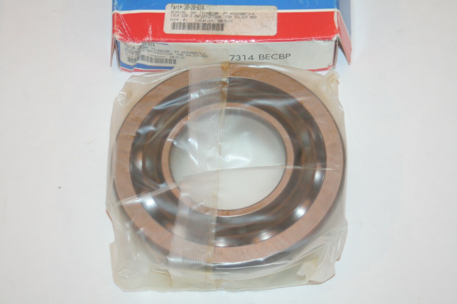 SKF 7314 BECBP Angular Contact Bearing 70mm X 150mm X 35mm * NEW *