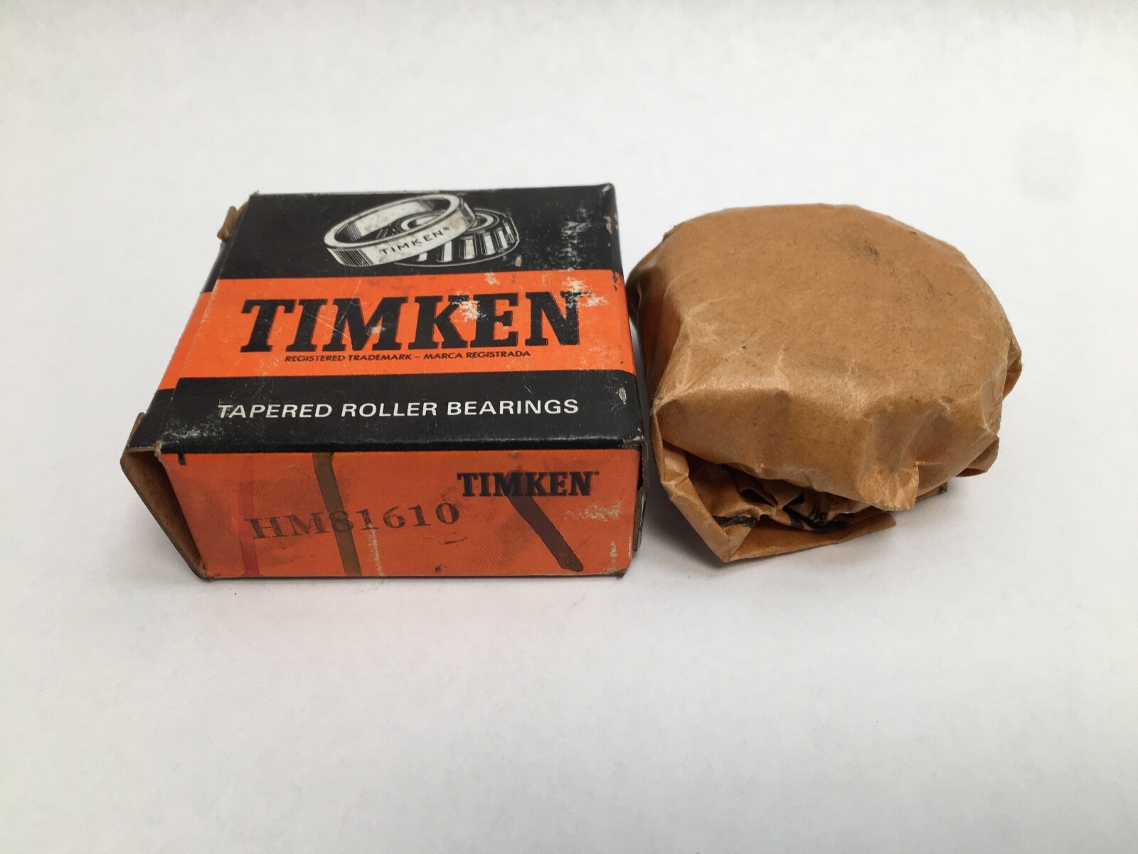 Timken HM81649/HM81610 Taper Bearing Cone & Cup 0.6294″ ID 1.8494″ OD USA