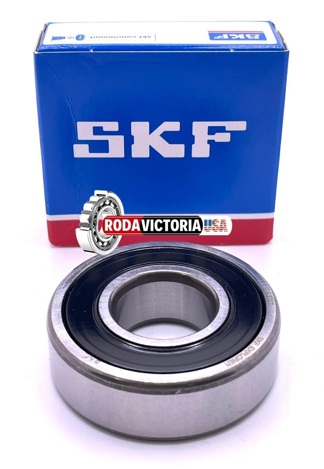 6204 2RSH C3 GJN SKF RUBBER SEALED Groove Ball Bearing 20x47x14mm