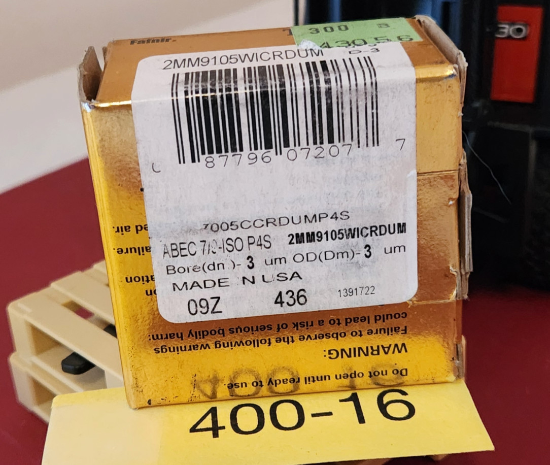 new Pr Timken Fafnir 2MM9105WICRDUM Super Precision Ball Bearing, boxed set of 2
