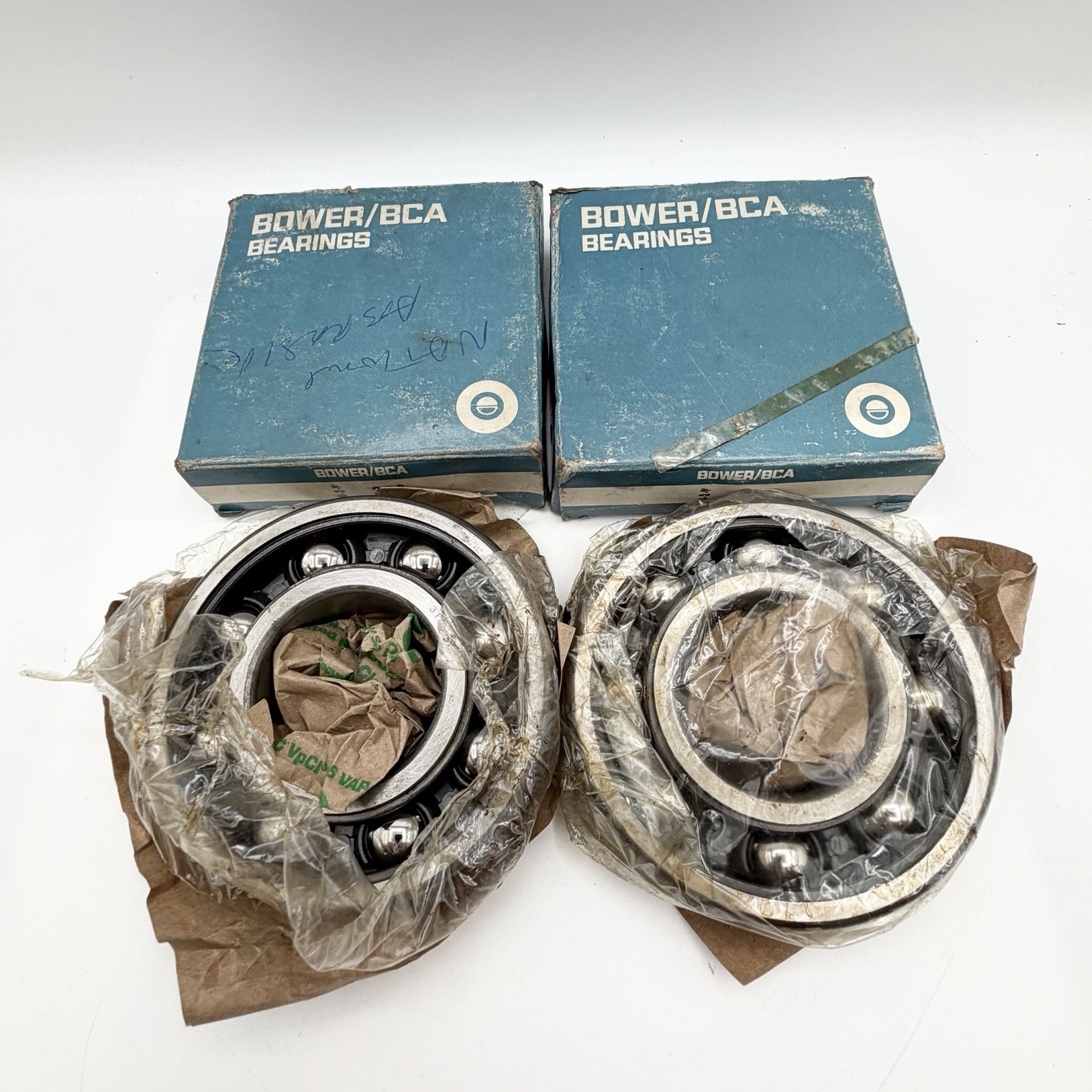 Federal-Mogul Bower BCA 310 Radial Ball Bearing 50mm Bore 110mm OD Lot of 2