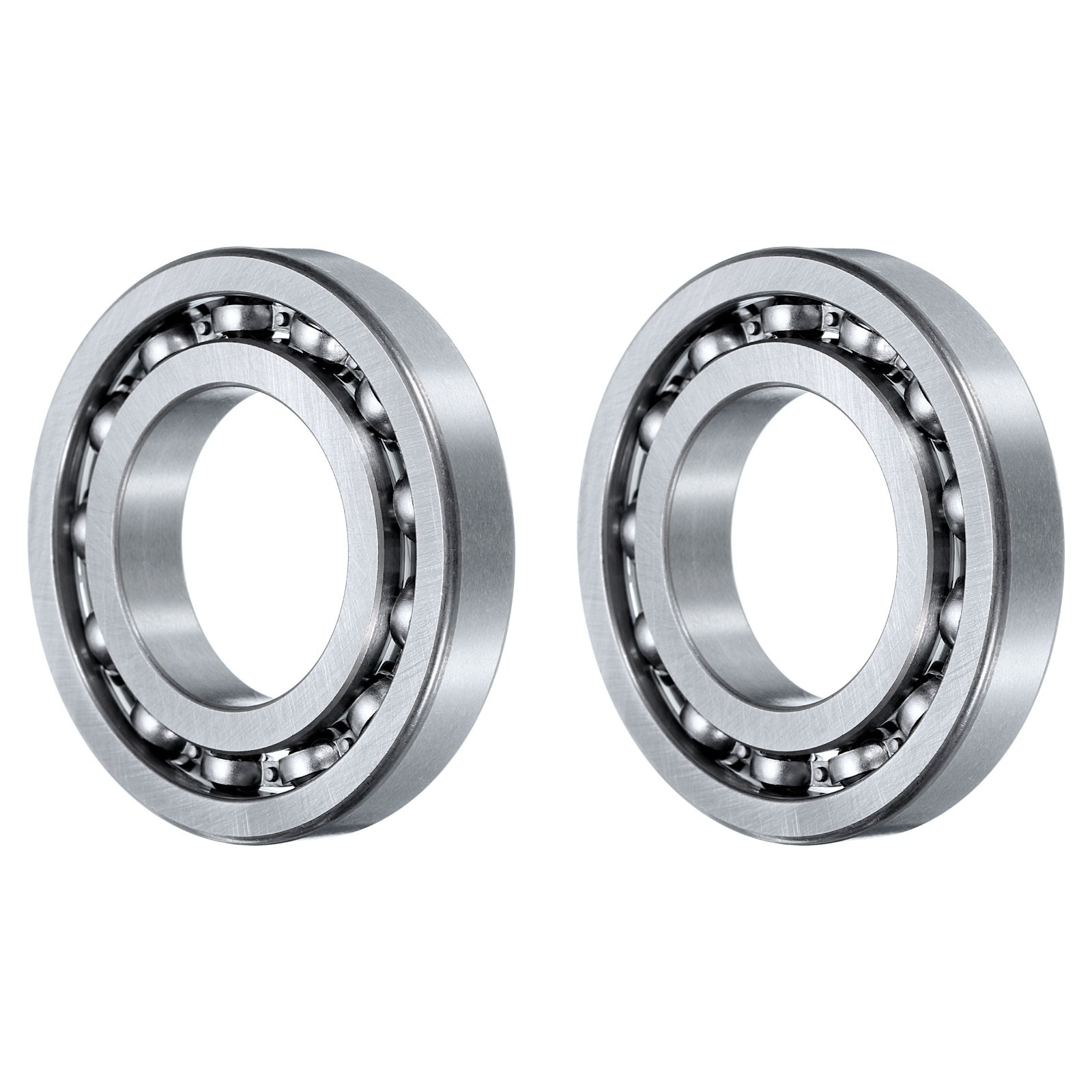 2 PCS Deep Groove Ball Bearings 16005 Carbon Chromium Bearing Steel 25x47x8mm
