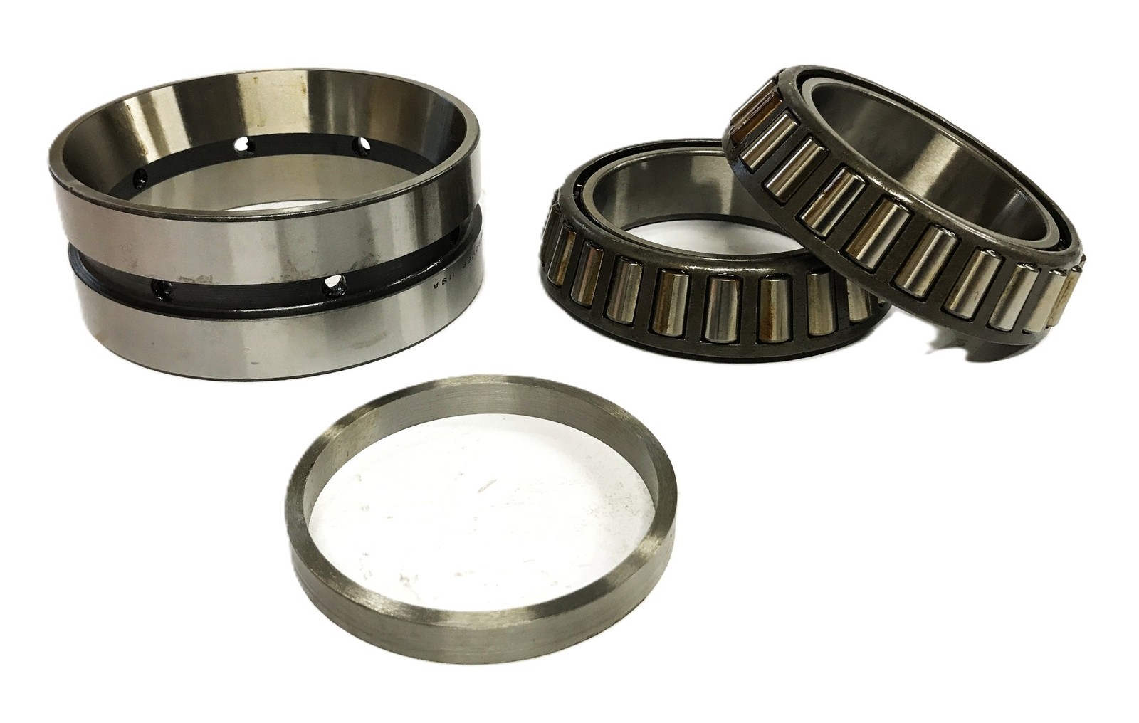 Bower Tapered Roller Bearing 2-Cone and Double Cup Assembly 497/493D-NA NOS