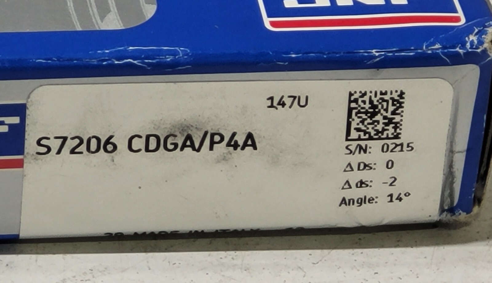 SKF S7206 CDGA/P4A Super Precision Ball Bearing Angle Contact