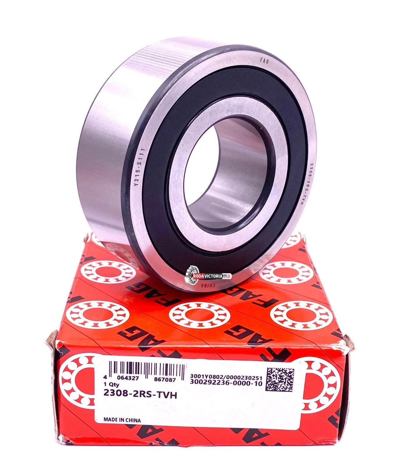 FAG 2308 2RS TVH Self-Aligning Ball Bearing 40x90x33 mm