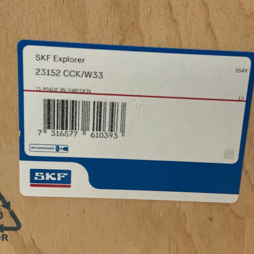 23152CCK/W33 SKF 260 x 440 x 144 mm SPHERICAL ROLLER