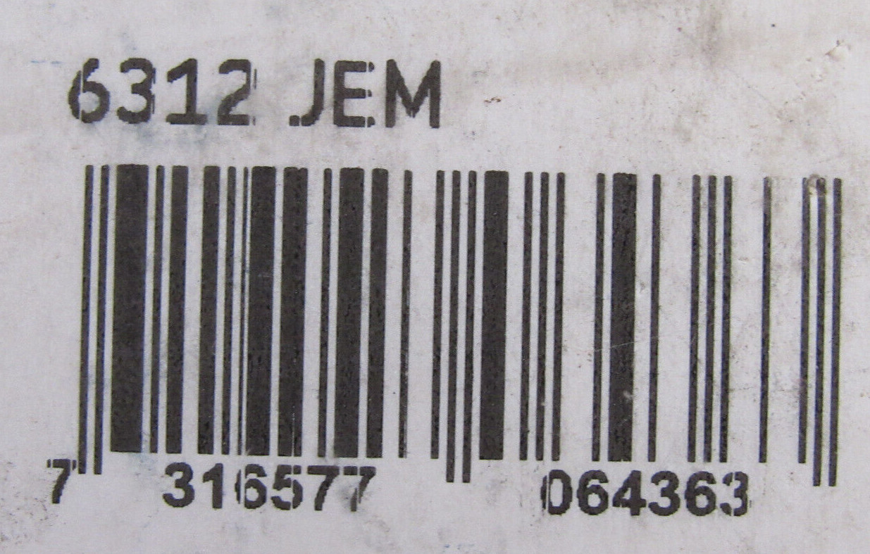 NEW SKF 6312 JEM ROLLER BEARING 6312JEM