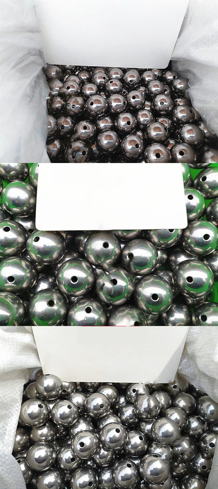DIAMETER 3-60mm BALL WITH THROUGH HOLE STAINLESS STEEL / THROUGH HOLE STEEL BALL