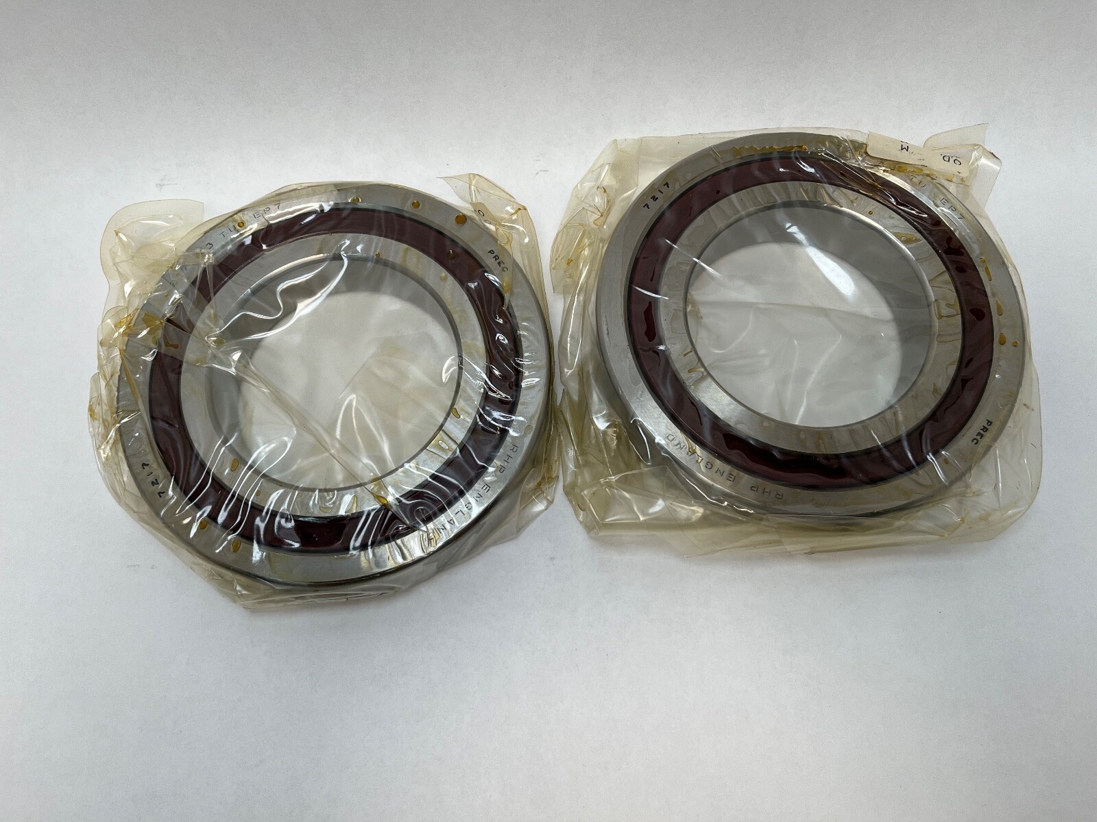 RHP 7217ETDULP4 Bearing 85x150x28 mm 7217-E-T-DUL-P4 7217X3TDUEP7 England 2Pcs