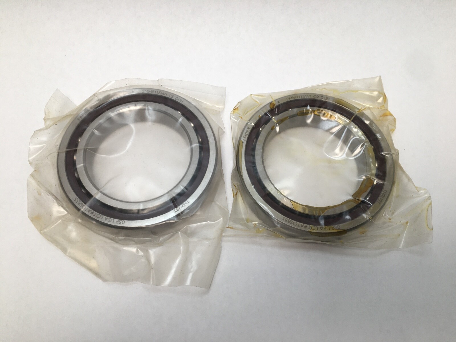 Fafnir 2MM9115WI-DUH Angular Bearing 75x115x20 mm 7015 2MM 9115 WI CR DUH Set