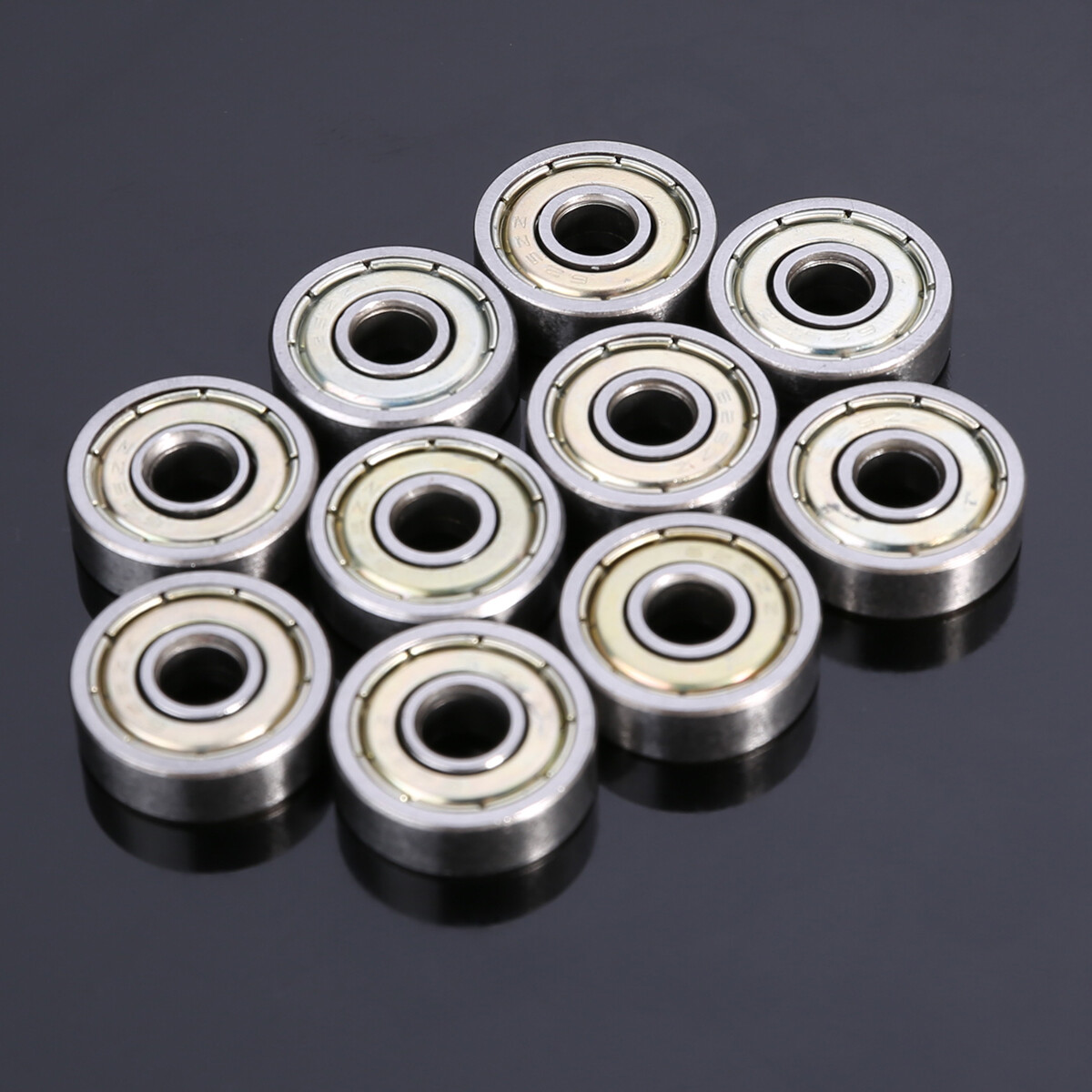 10PCS Bearing Carbon Steel Mini Ball Bearing Miniature Bearings Deep Groove