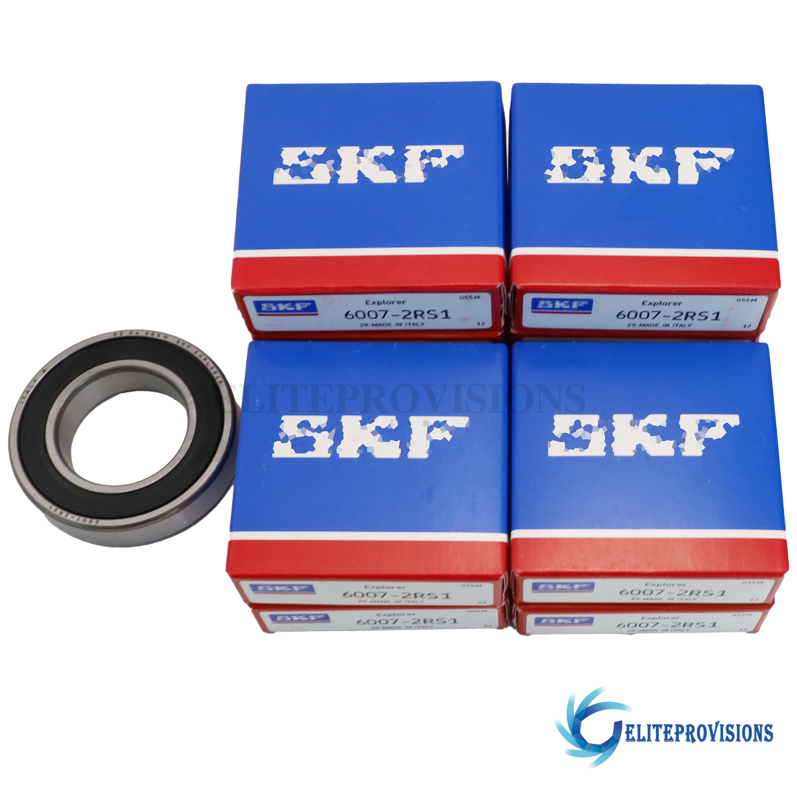 10x For SKF 6007 2RS1 35x62x14mm Deep Groove Ball Bearing Rubber Sealed 6007RS