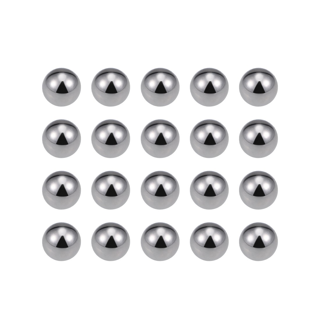 100pcs 7mm Carbon Steel Bearing Balls Precision Balls