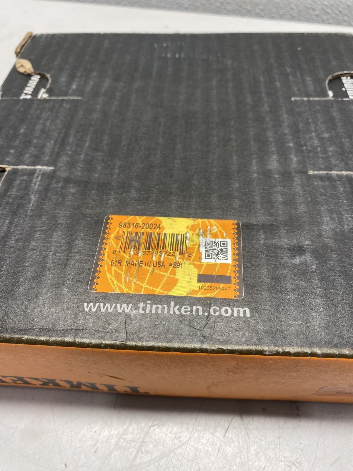 Timken Tapered Roller Bearing Cone 3.1496″ ID, 1.9375″ Cone Width 98316-20024