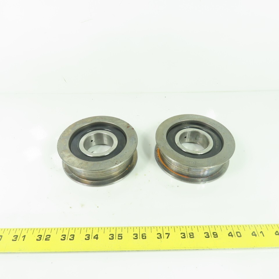 4-1/4″ OD Belt Roller Bearing 40mm Bore From Cat ND3000-36V Lot Of 2