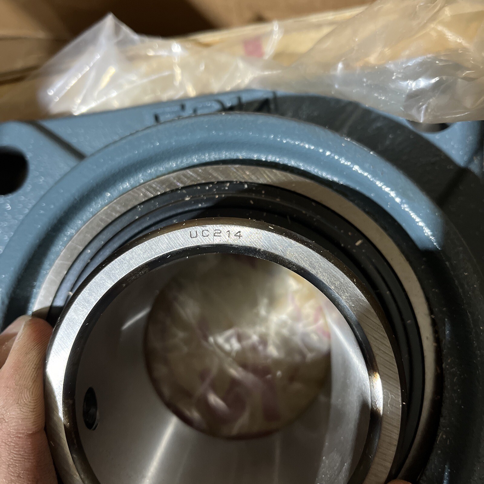 Asahi UC214-31 Bearing 4-Bolt Pillow Block F214 (WP3)