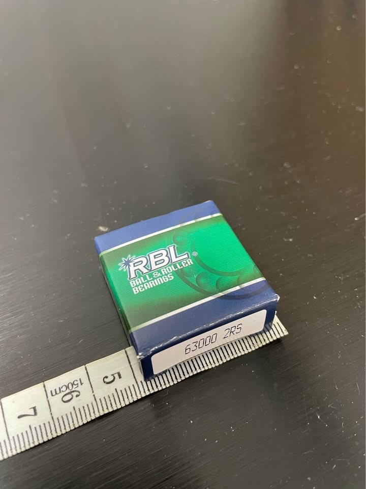 Replacement for Ball & Roller Bearings 63000 2RS. NEW IN BOX