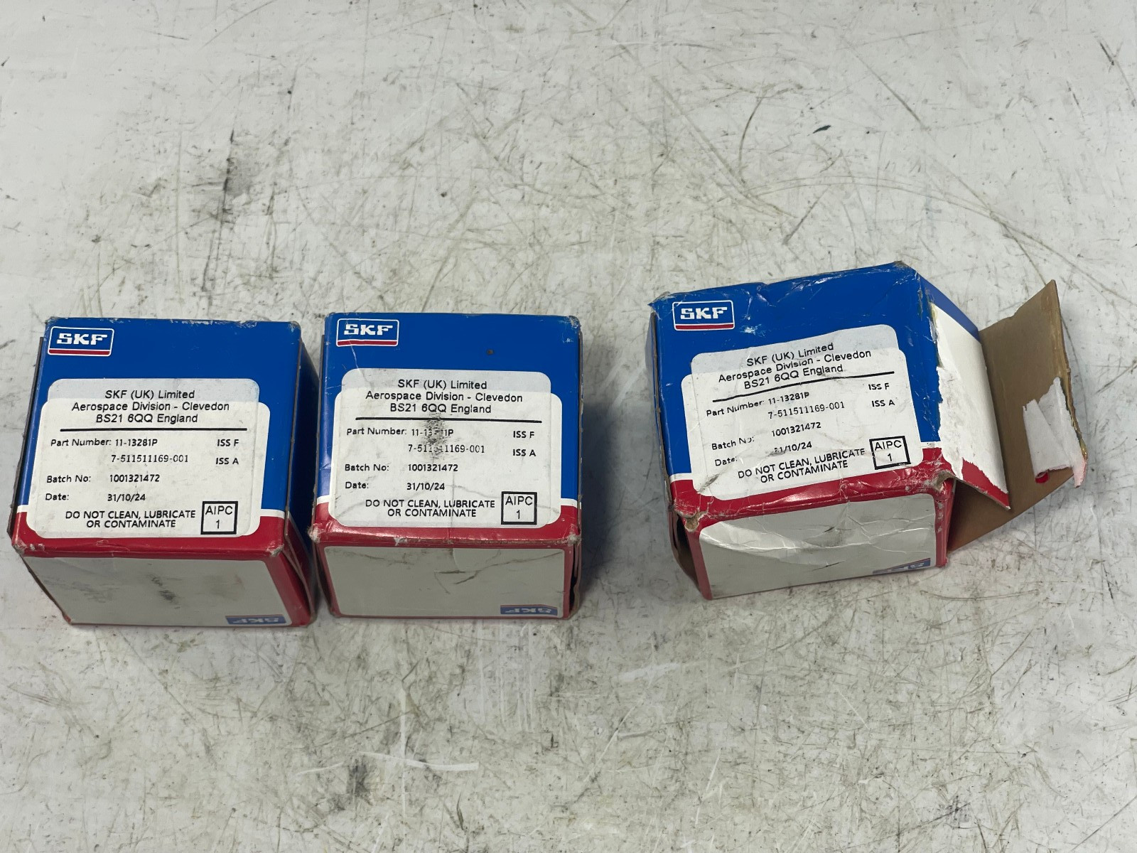 New SKF Aerospace Self-Aligning Plain Bearing 11-13281P 7-511511169-001