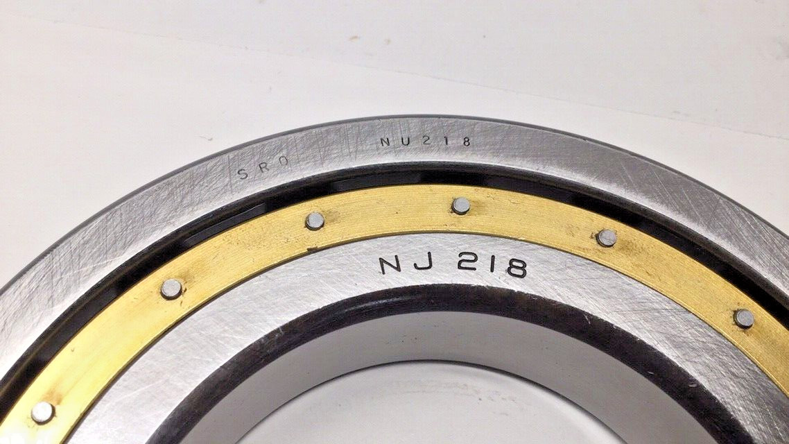SRO NJ218M Cylindrical Roller Bearing 90x160x30mm 2NU218 / NJ218 / NJ218-M