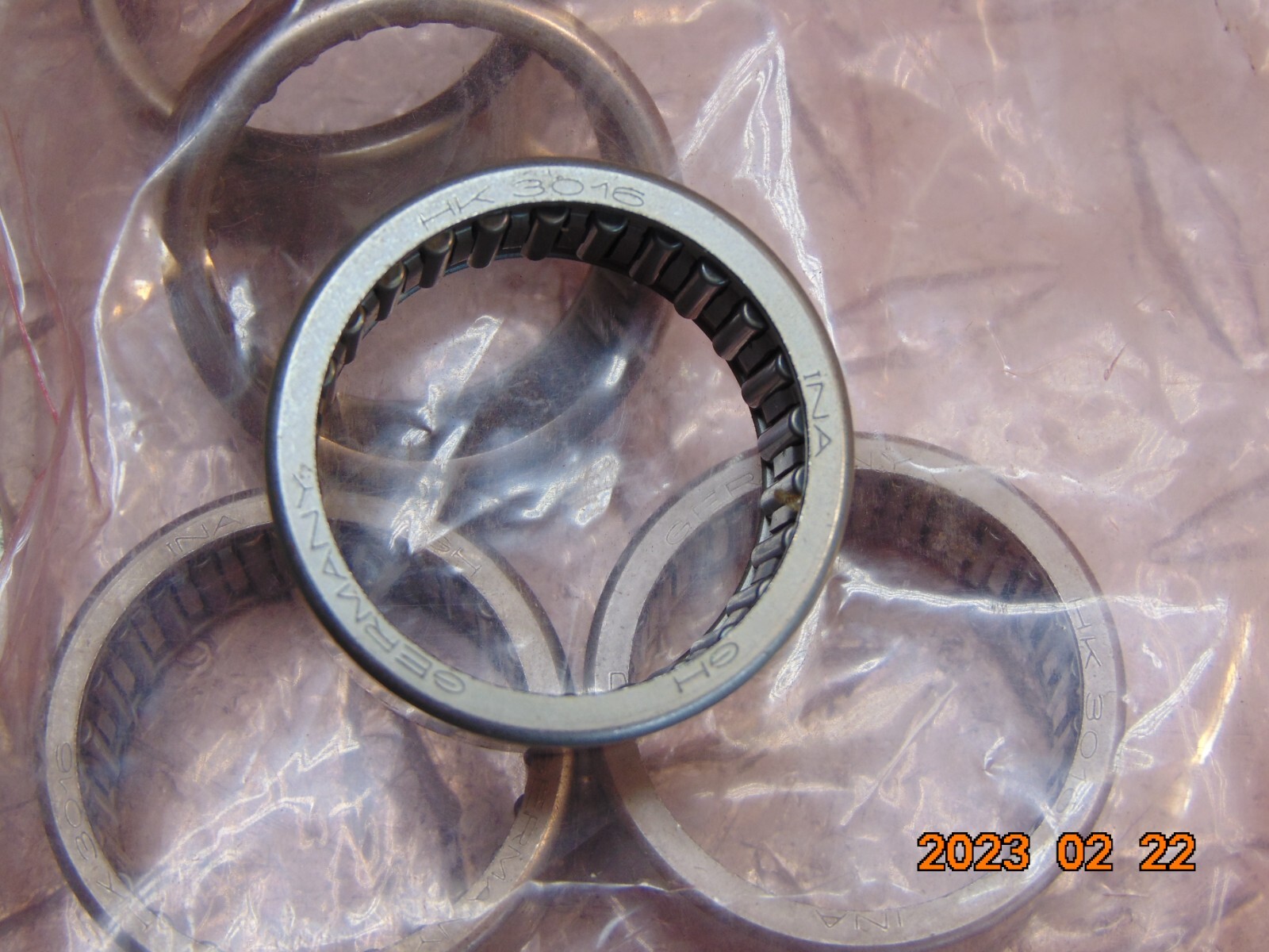 (1) ONE INA HK 3016 NEEDLE ROLLER BEARING