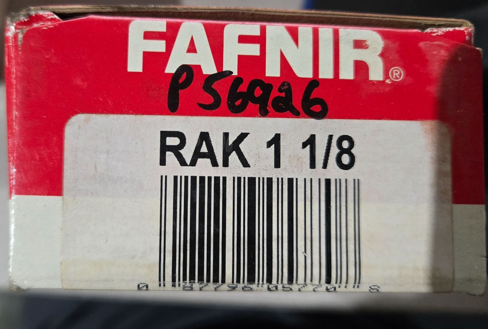 FAFNIR RAK 1 1/8 PILLOW BLOCK BEARING NEW