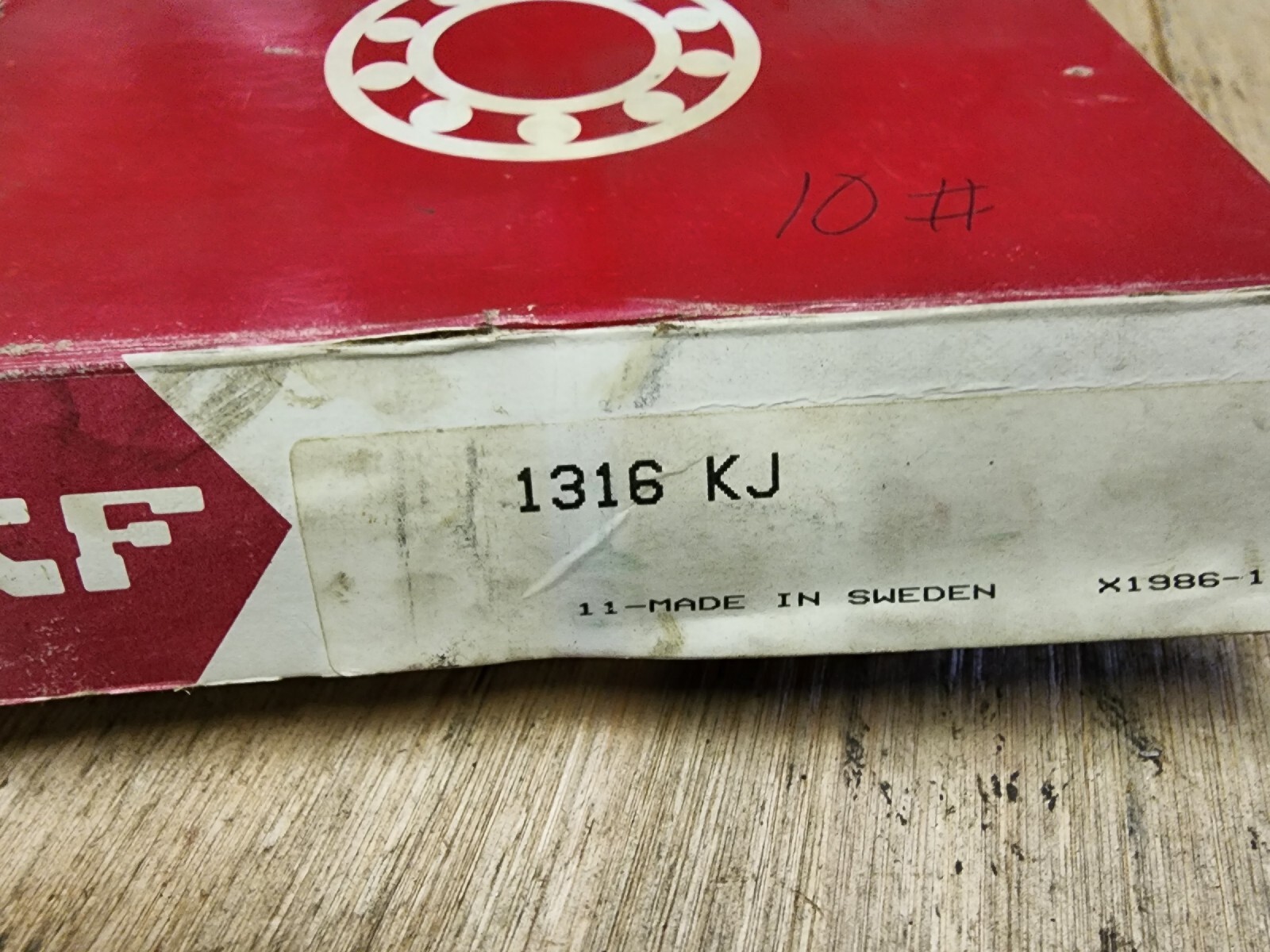 SKF 1316 KJ Self Aligning Double Row Ball Bearing 170MM OD x 80MM ID x 39MM W