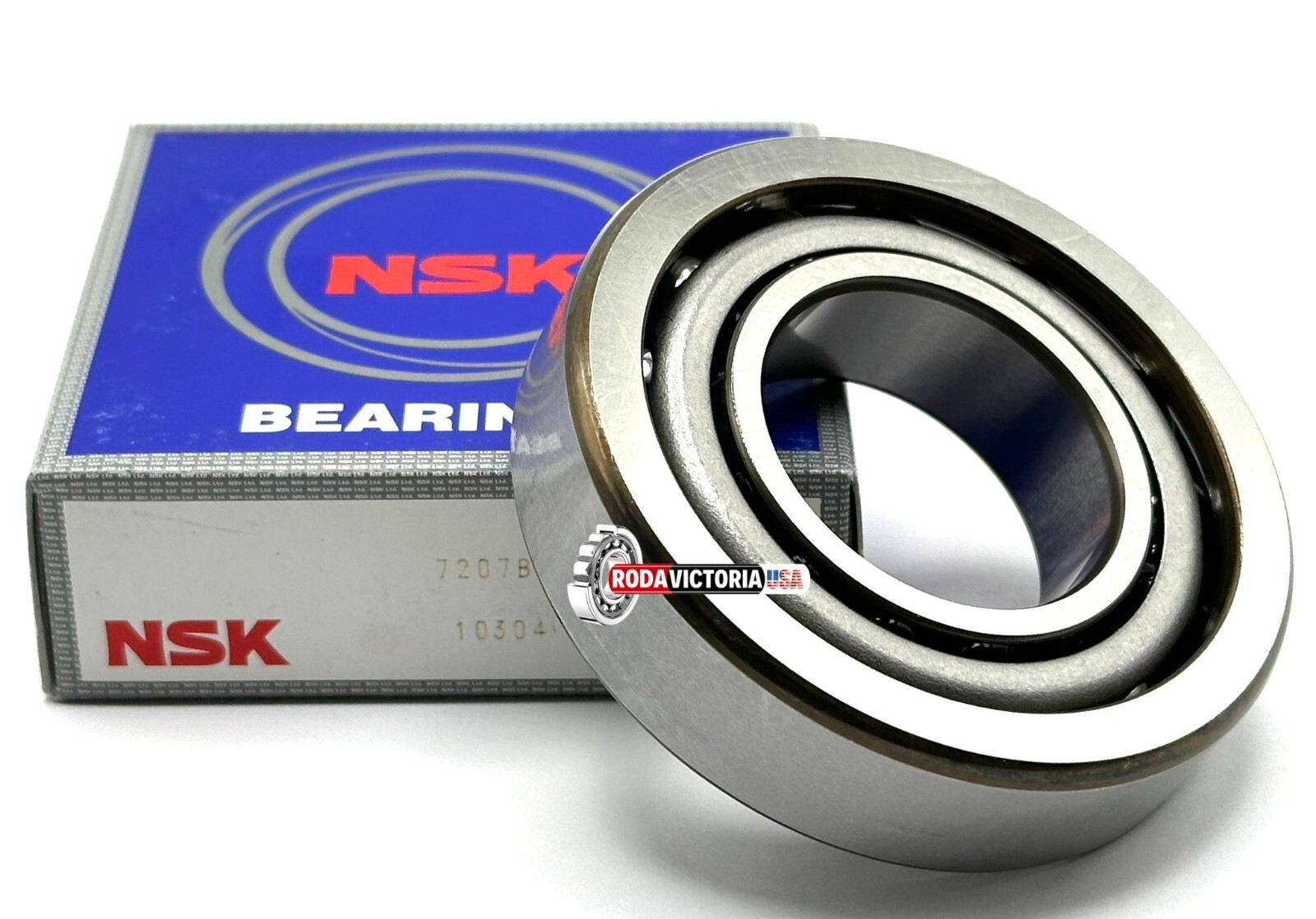 NSK JAPAN 7207 BW ANGULAR CONTACT BALL BEARING 35x75x17 mm