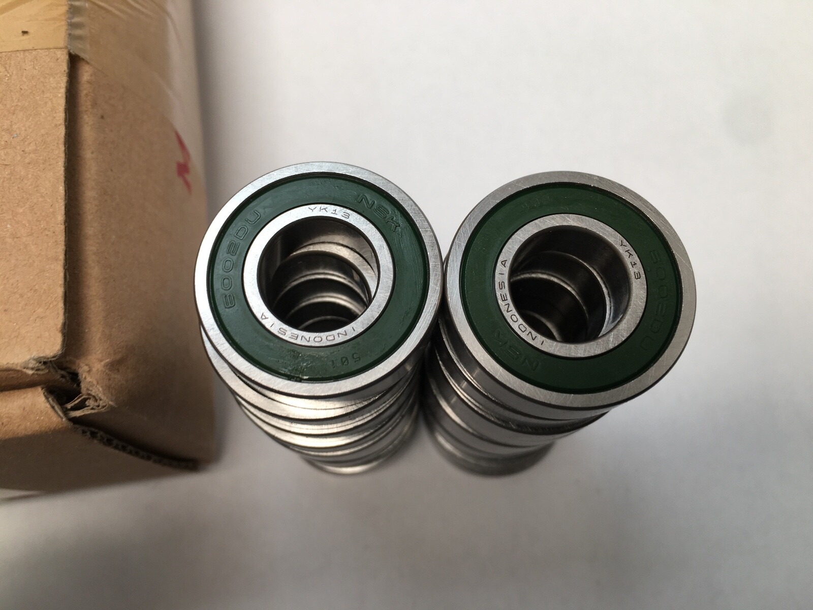 20 pcs NSK 6002DDU Bearing Rubber Seals 15x32x9 mm 6002 DDU 2RS DU GU152G 6002RS