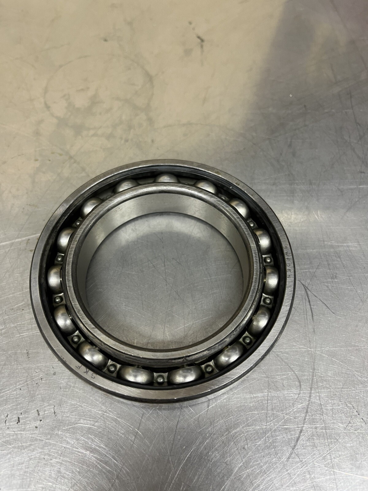 SKF 6013-RS1 Ball Bearing 100 OD X 65 ID X 18 Width Made Sweden New Old Stock