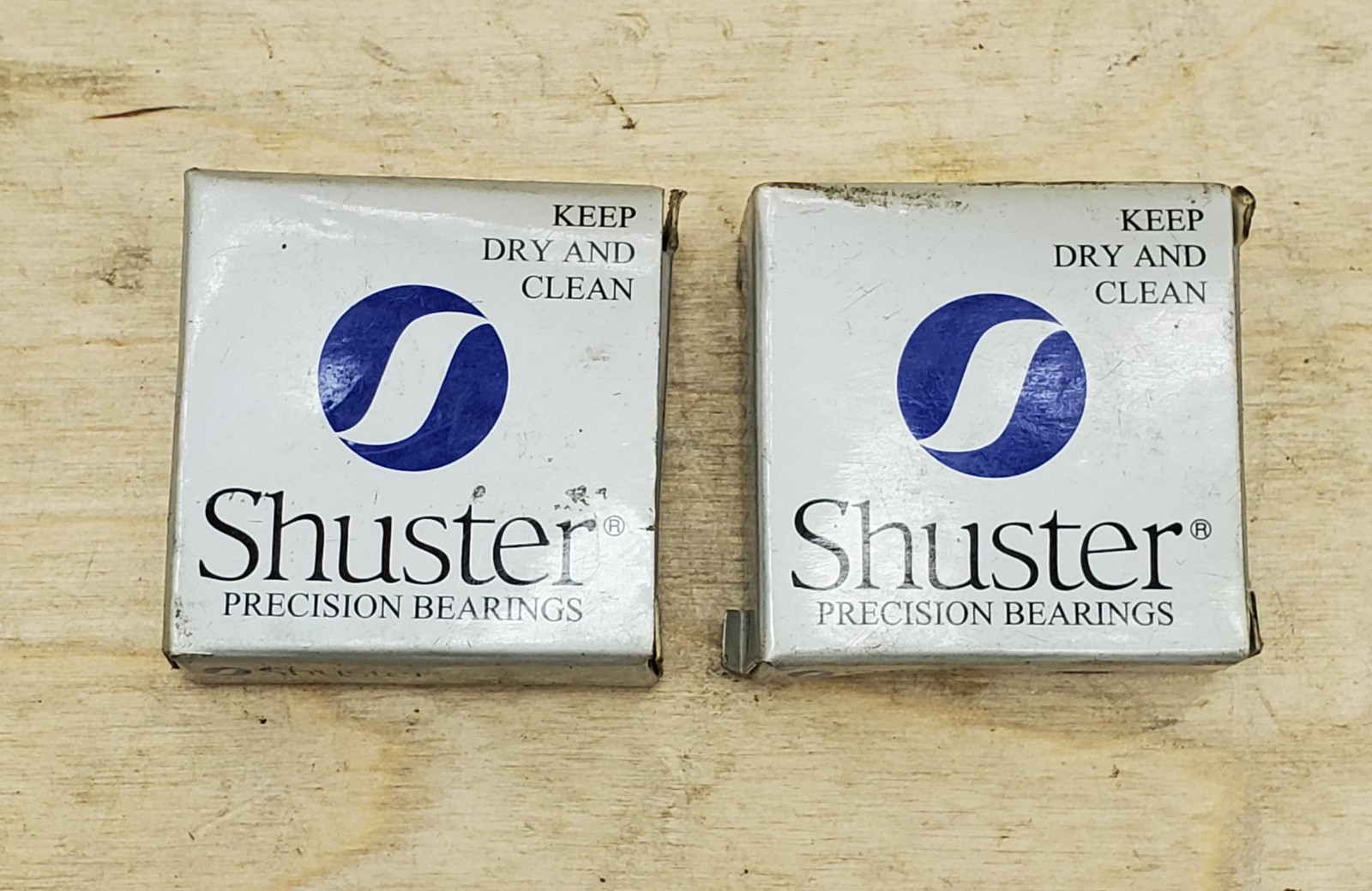 Set of 2 – Shuster 6203-2RSJEM Precision Roller Bearing w/ Double Rubber Seals