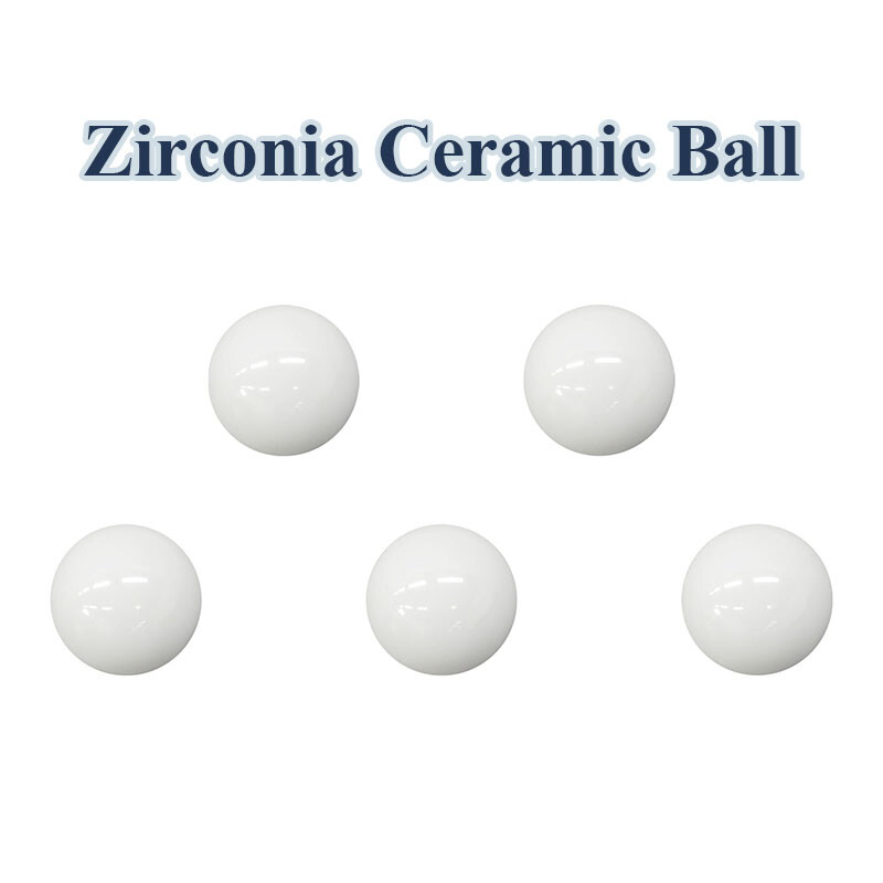 ZrO2 Zirconia Ceramic Bearing Balls G10 Self-Lubricating Rust Free Dia 11-25.4mm