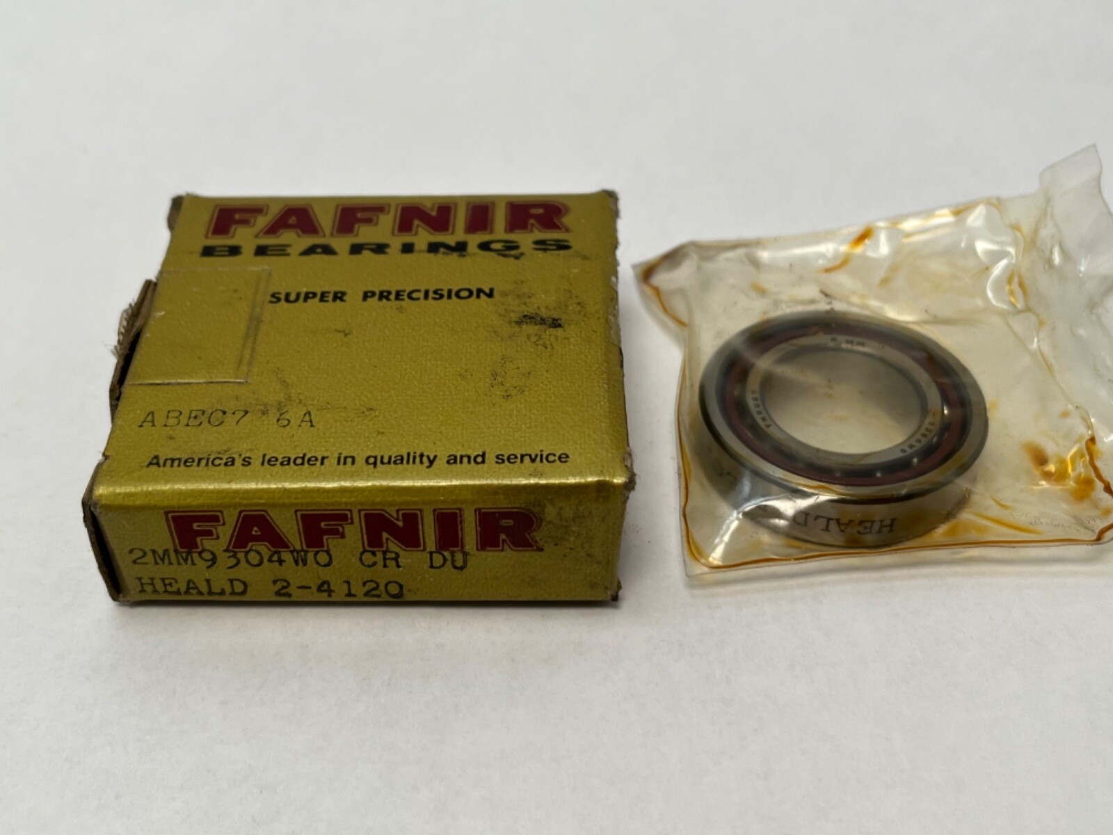 Fafnir 2MM9304WO-SUL Bearing 20x37x9 mm 7904C 2MM-9304-WO-CR-DUL USA