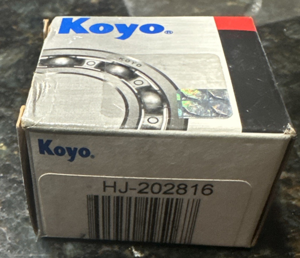 Koyo USA HJ-202816 1-1/4″ X 1-3/4″ X 1″ Needle Roller Bearing