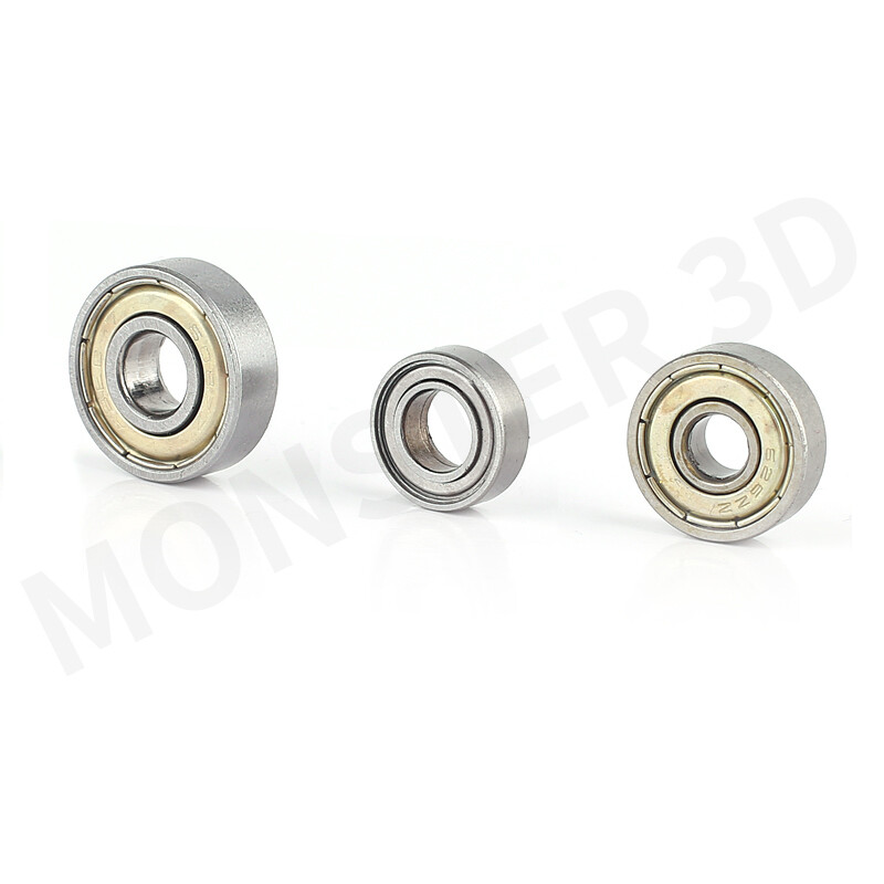 10PCS 623 624 625 626 627 628 629ZZ Metal Double Shielded Ball Roller Bearing
