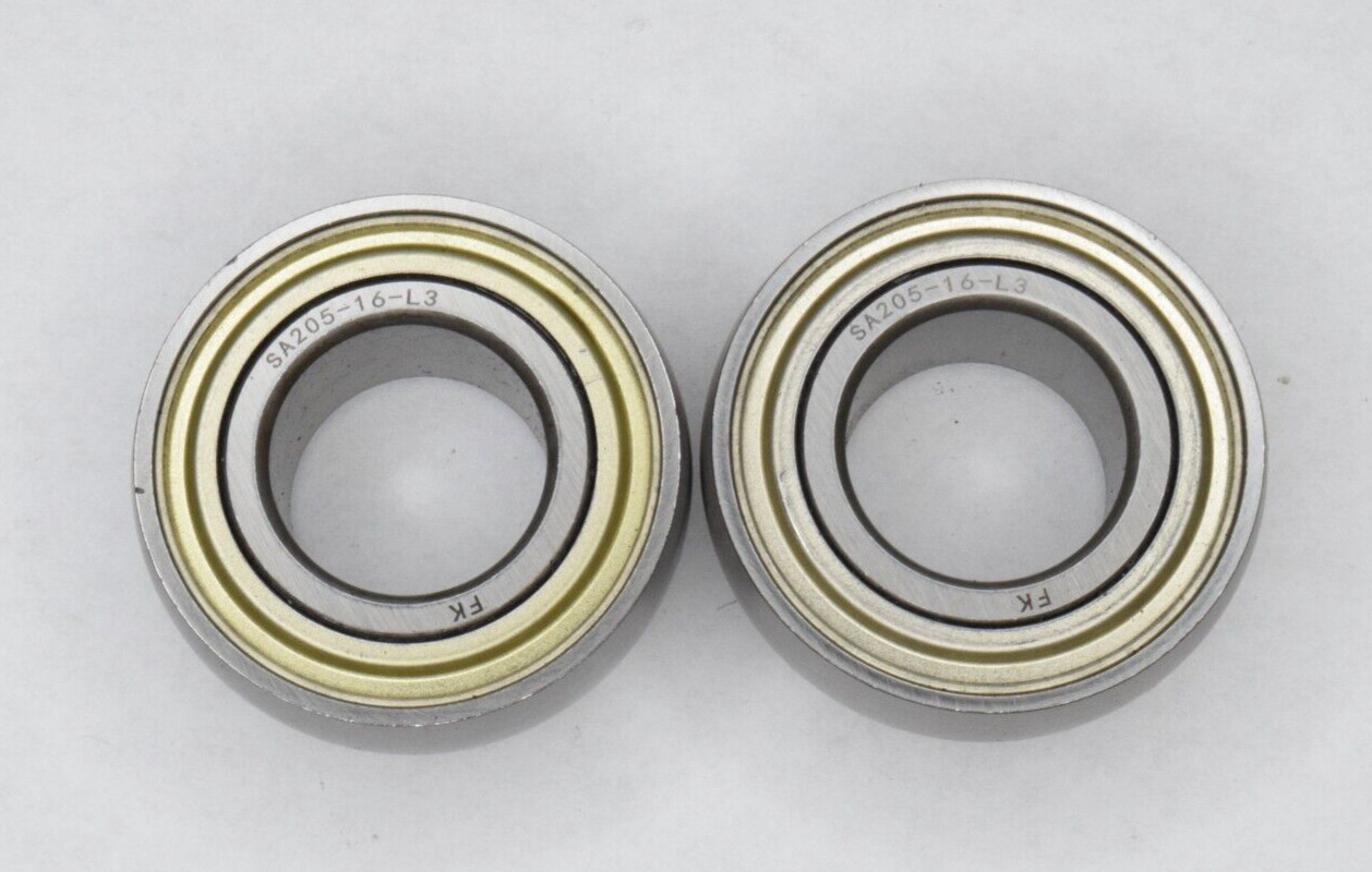 2pcs SA205-16-L3 Premium Eccentric collar locking Insert Bearing SA205-16