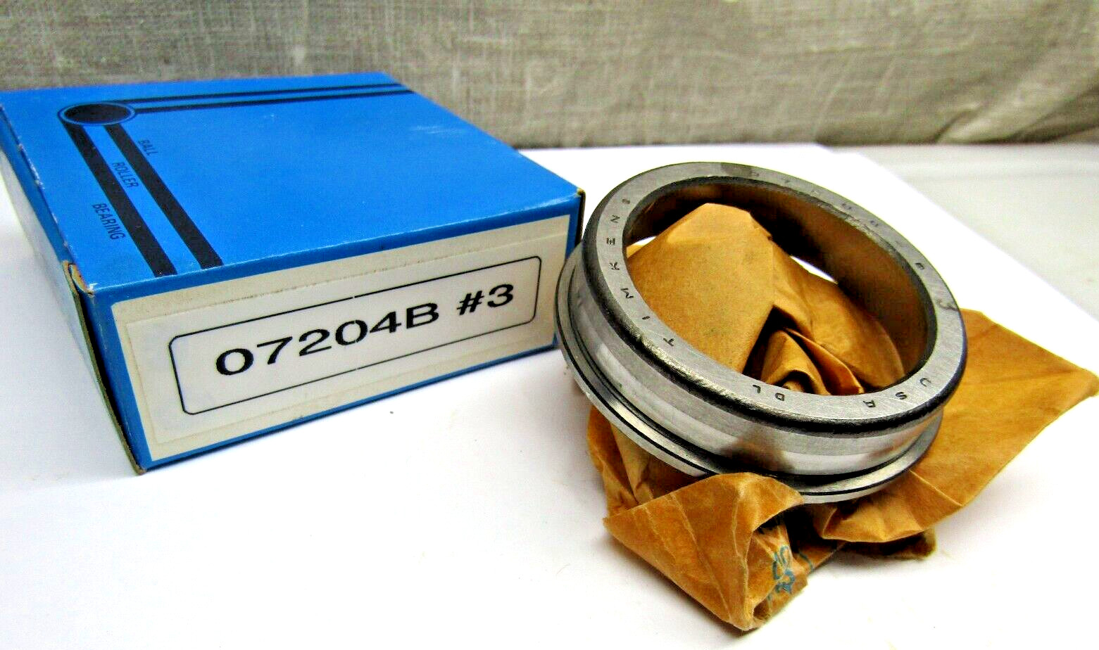 Timken 07204B -30000 *3 Class 3 Precision Flange Taper Roller Bearing Cup USA