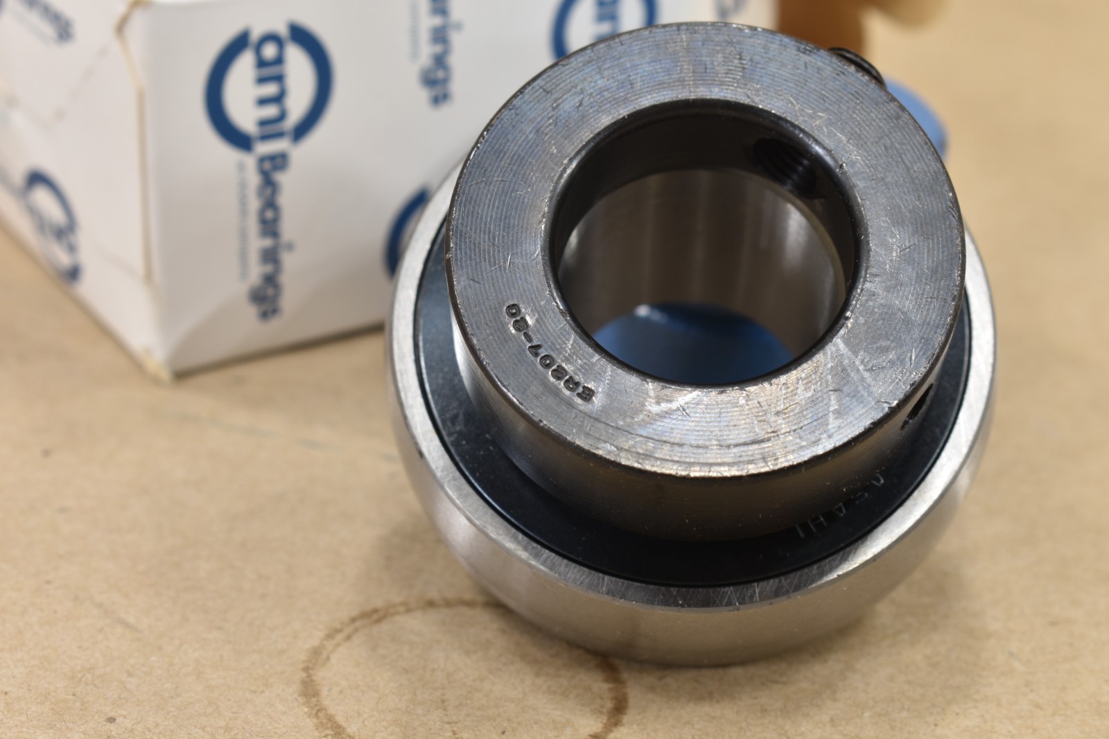 AMI Bearings UG207-20, Eccentric Collar Locking Bearing Insert, Shaft Dia 1-1/4″