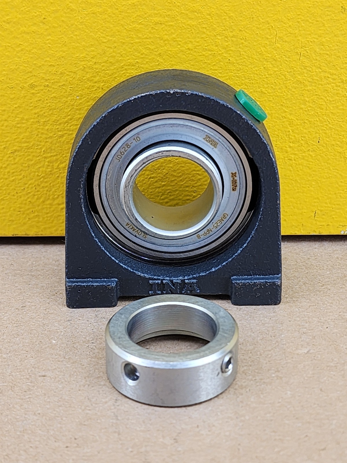 NEW INA GGSHE 05-E Pillow Block Bearing, 25mm Bore