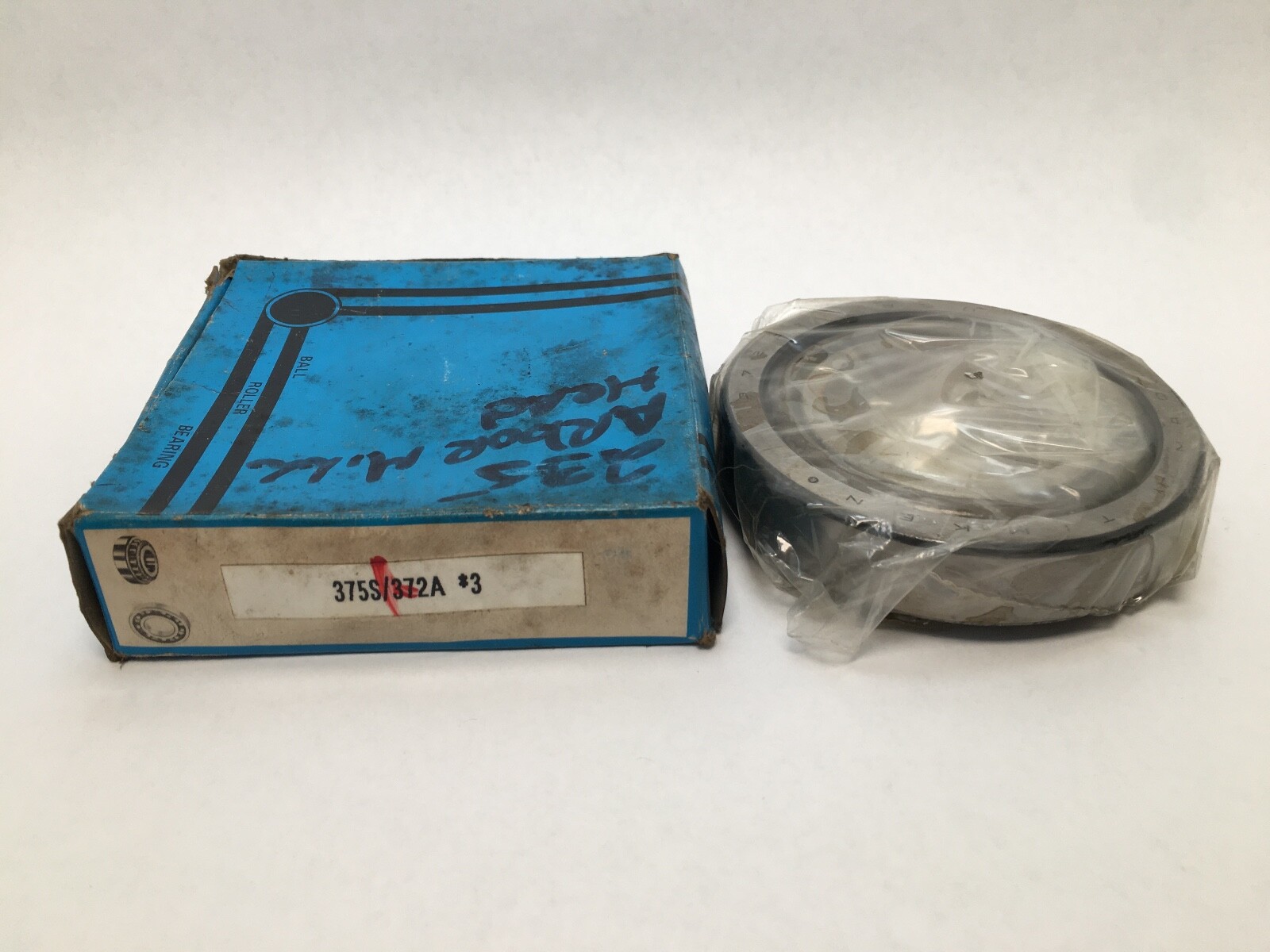 Timken 375S-3/372A-3 Taper Roller Bearing Cone & Cup 2″ ID 3-13/16″ OD USA