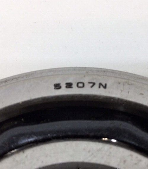 NTN 5207N Angular Contact Ball Bearing Double Row 35mm ID X 72mm OD X 27mm W