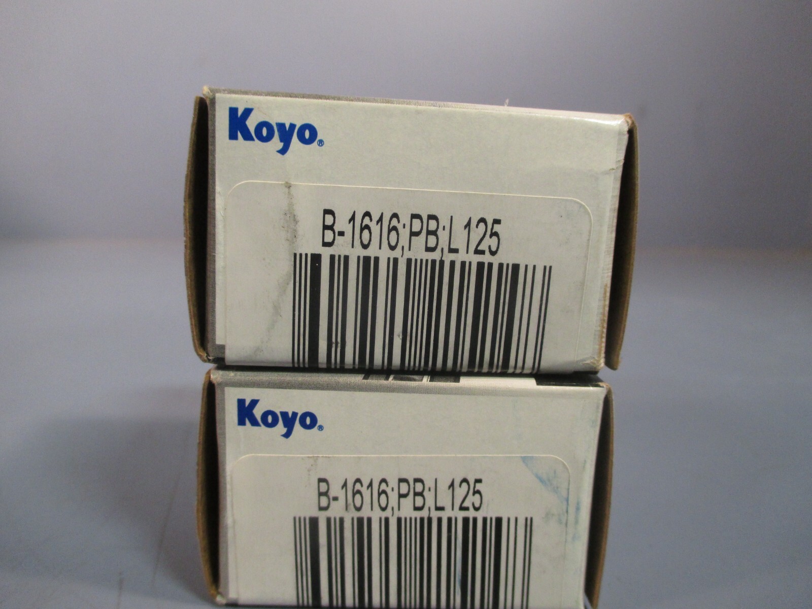 Lot of 2 Koyo Needle Roller Bearing B-1616 PB L125