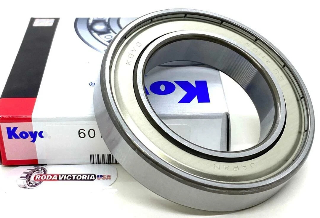 KOYO Japan 6019 ZZ Deep Groove Ball Bearing, Metal Shielded 95x145x24 mm