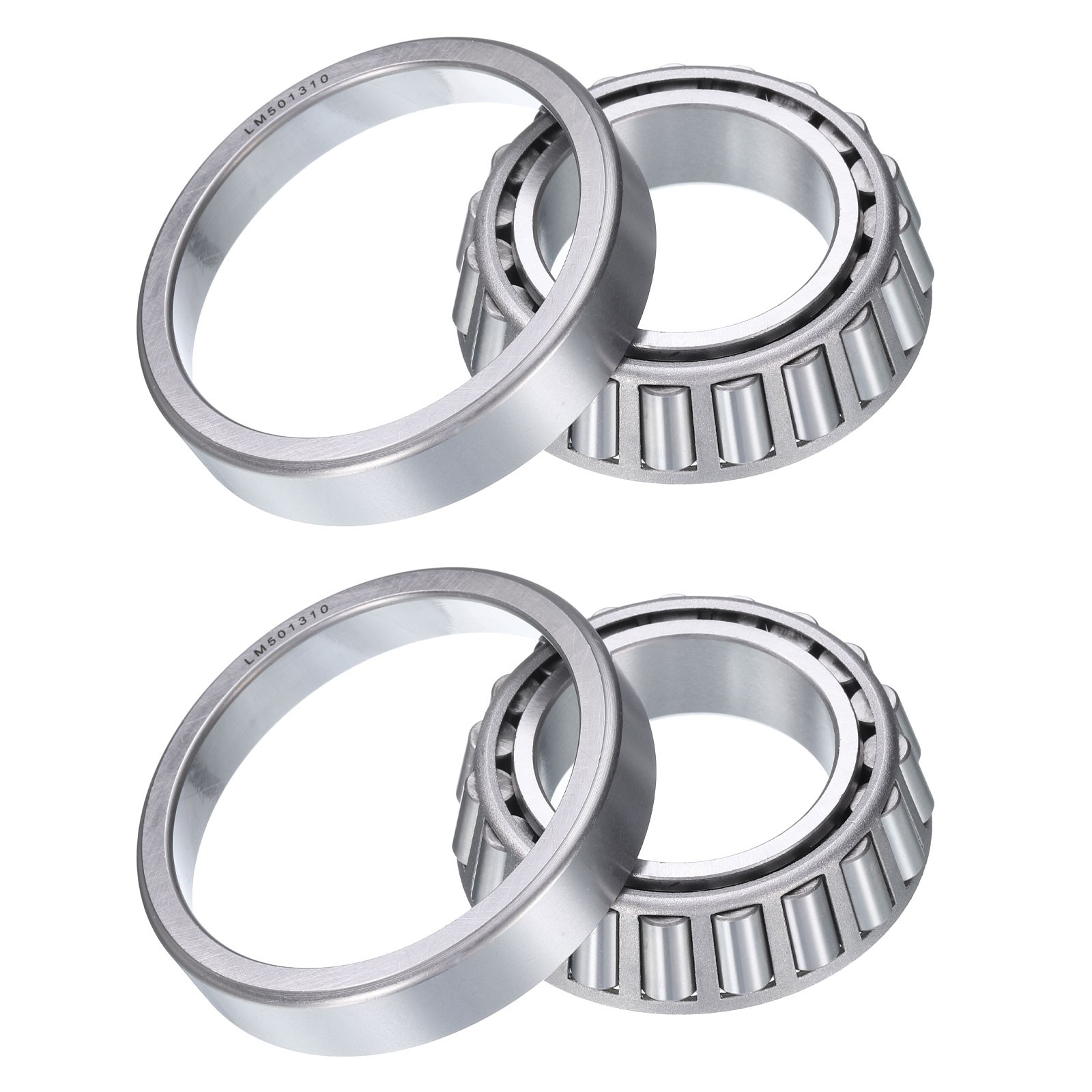 2pcs LM501349/LM501310 Tapered Roller Bearing Cone and Cup, 1.625″ Bore