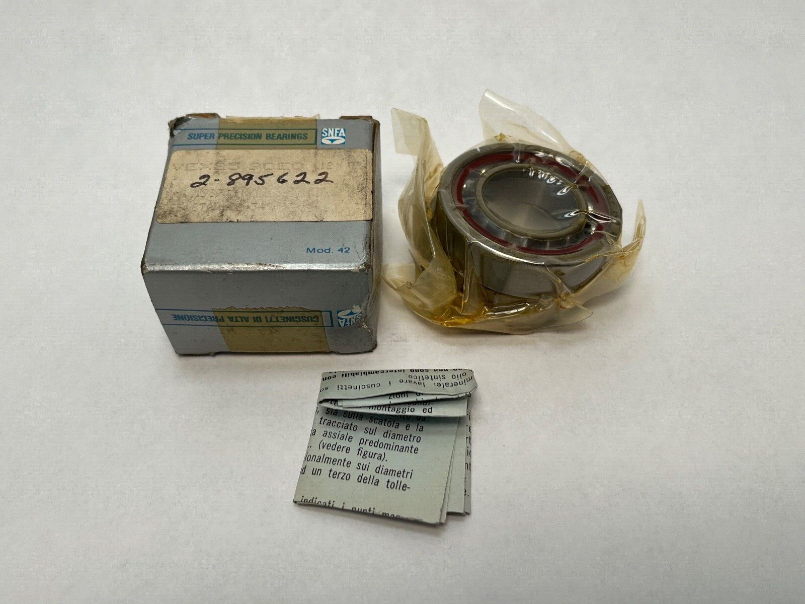 SNFA VEX25-9CE0DUL Bearing 25x47x12 mm 7005-P2 VEX25-9-CE-0-DUL 12° Italy 2 Pcs