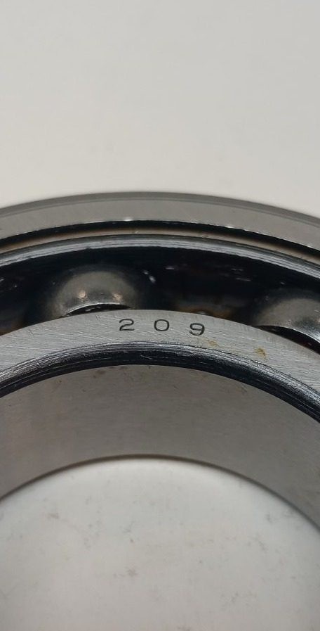 FAG 209-NR Ball Bearing Deep Groove 45X85X19mm 209NR With Snap Ring