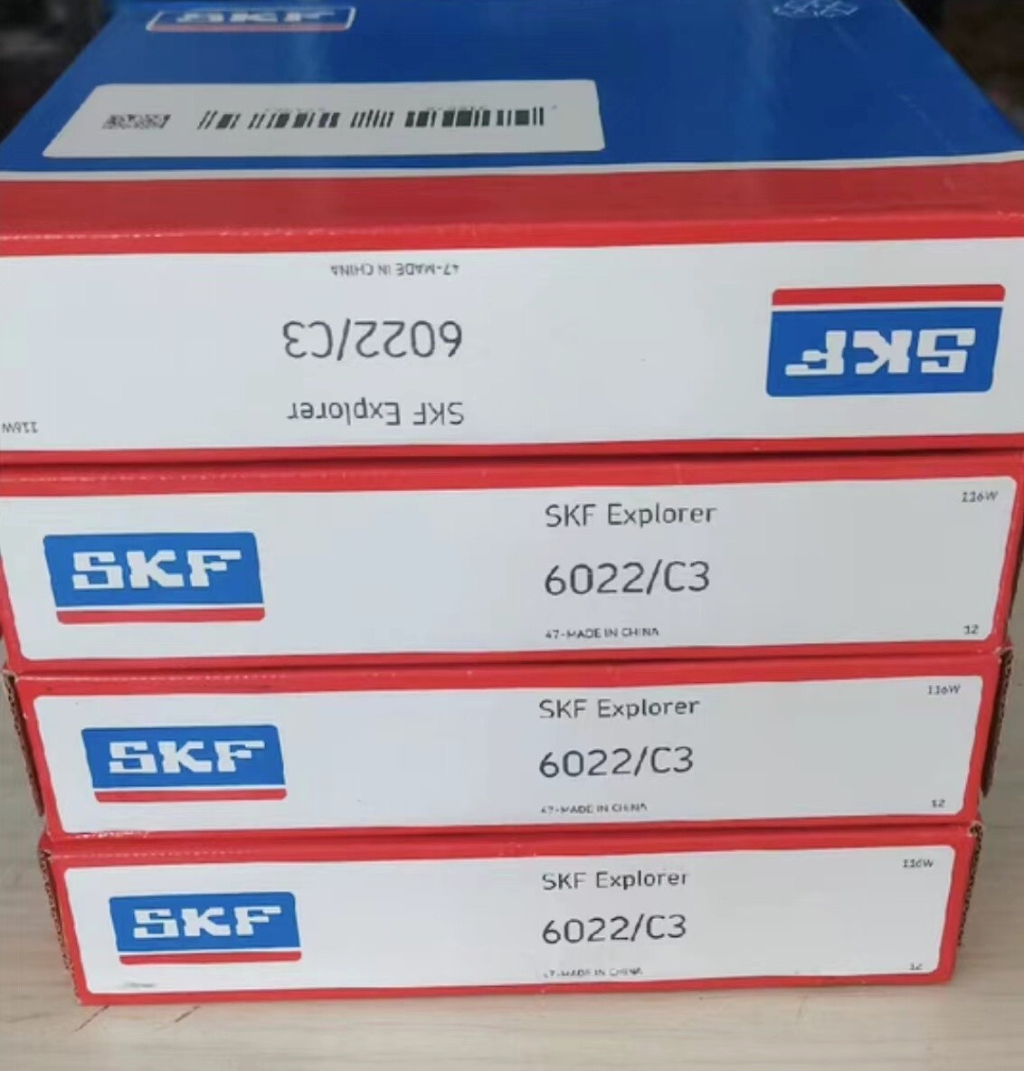1PC SKF 6022/C3 deep groove ball bearing #MK